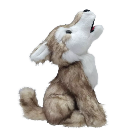 9" Plush Red Wolf