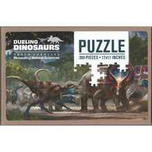 Load image into Gallery viewer, Dueling Dinosaurs Puzzle - 300 PC
