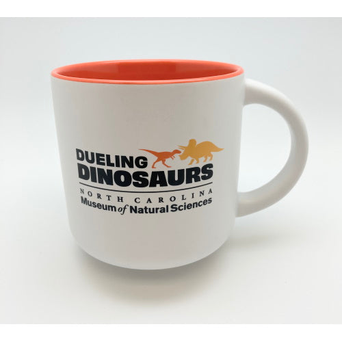 Dueling Dinosaurs 8 oz Mug