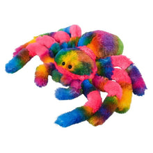 Load image into Gallery viewer, Small Rainbow Spider Plush
