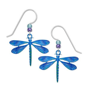 Dragonfly Blue Earrings