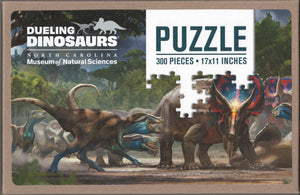 Dueling Dinosaurs Puzzle - 300 PC
