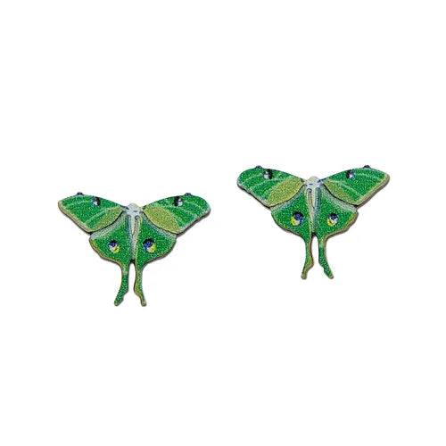 Luna Moth Earrings