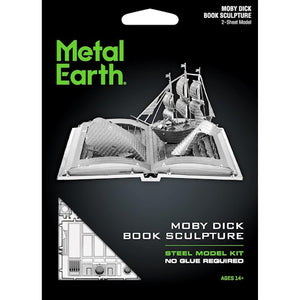 Moby Dick Whale & Book Model Kit