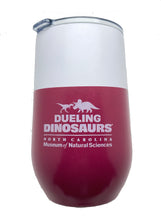 Load image into Gallery viewer, Dueling Dinosaurs Lidded Tumbler
