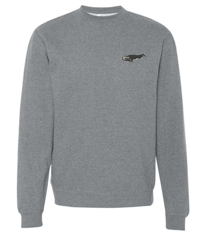 Endangered Animal Embroidered Crew Sweatshirt