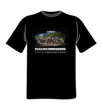 Load image into Gallery viewer, The Standoff Dueling Dinosaurs T-shirt
