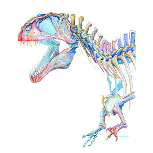 Acrocanthosaurus Print - Stacy Lewis