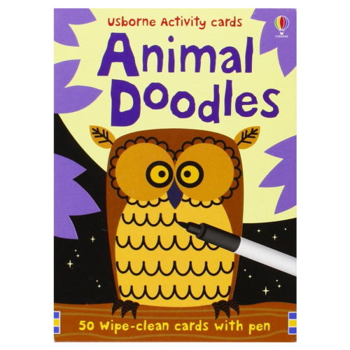 Animal Doodles Activity Cards