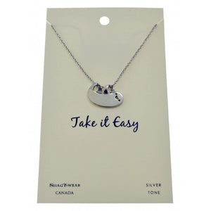 Sloth Take It Easy Necklace
