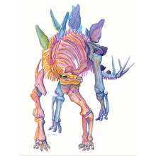 Load image into Gallery viewer, Stegosaurus Print - Stacy Lewis
