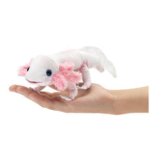 Load image into Gallery viewer, Axolotl Finger Puppet
