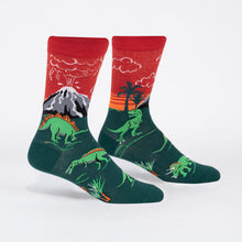 Load image into Gallery viewer, Dino Days Mens Crew Socks
