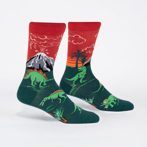 Dino Days Mens Crew Socks