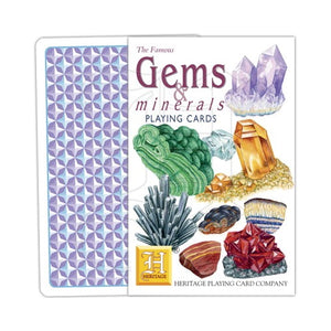 Gems and Minerals Playing Cards