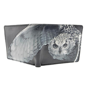 Snowy Owl Folding Wallet