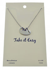 Load image into Gallery viewer, Sloth Take It Easy Necklace
