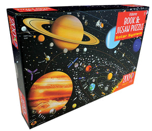 Solar System Book & Puzzle (200 Pieces)