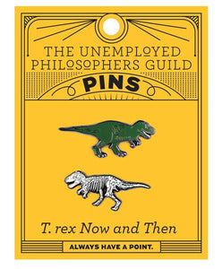T-Rex Now and Then Pin Set